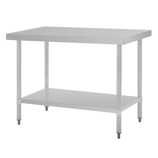 Vogue Stainless Steel Prep Table 1200mm gj502
