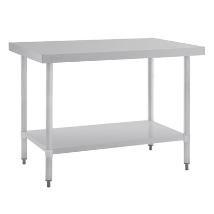 Vogue Stainless Steel Prep Table 1200mm gj502