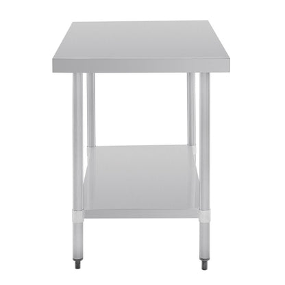 Vogue Stainless Steel Prep Table 1200mm gj502