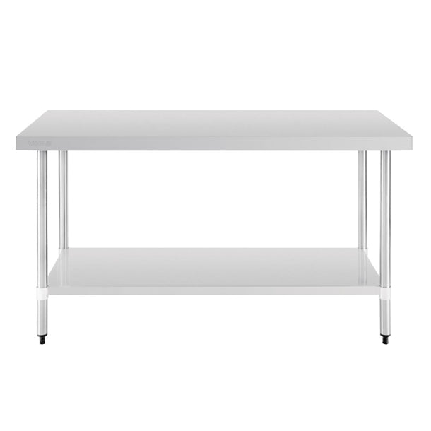 Vogue Stainless Steel Prep Table 1500mm gj503