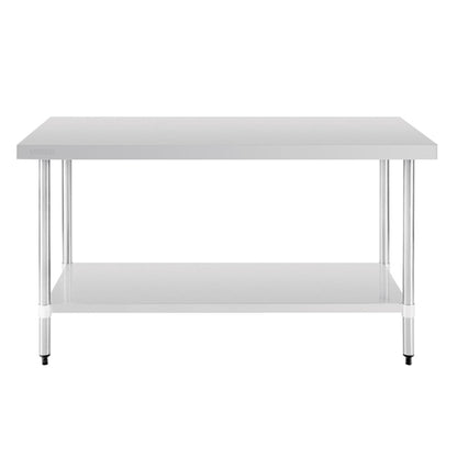 Vogue Stainless Steel Prep Table 1500mm gj503