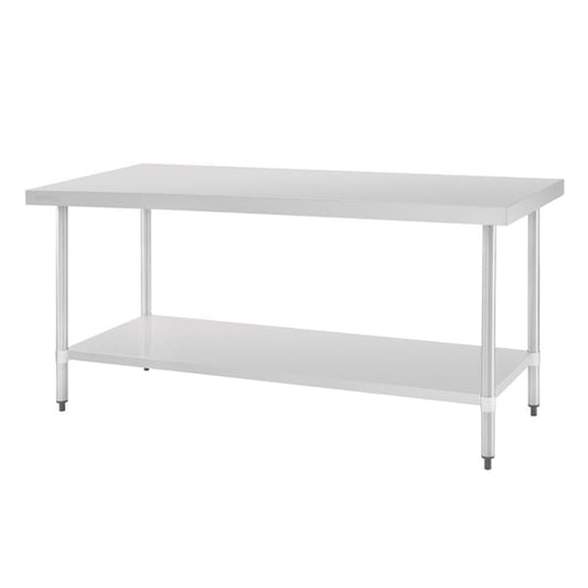 Vogue Stainless Steel Prep Table 1800mm gj504