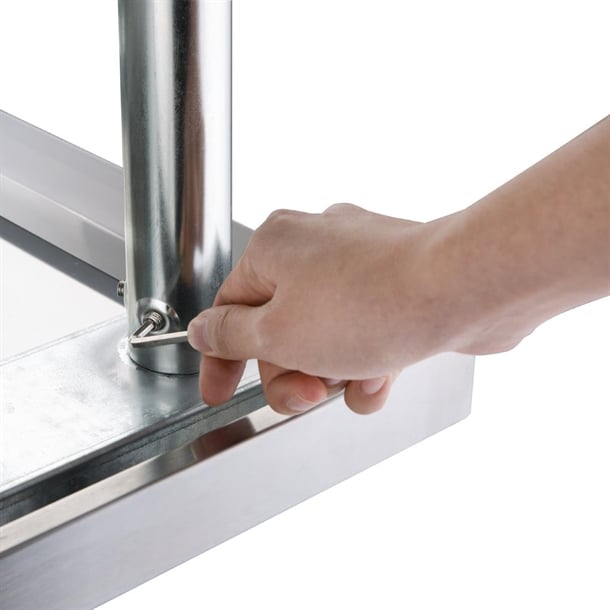Vogue Stainless Steel Prep Table 1800mm gj504