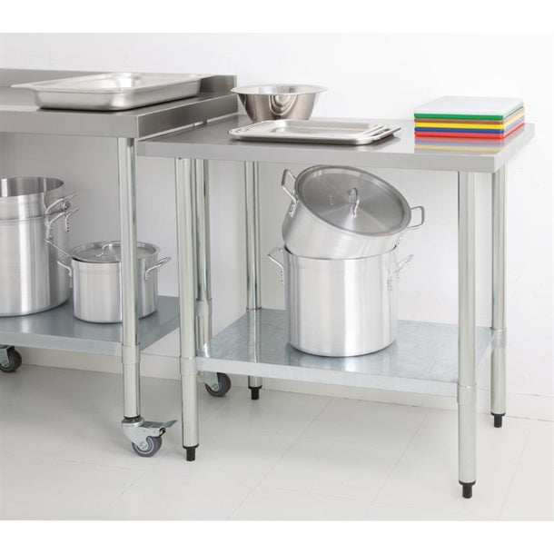 Vogue Stainless Steel Prep Table 1800mm gj504