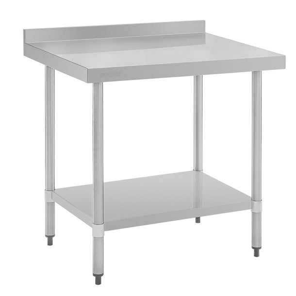 Vogue Stainless Steel Table with Upstand 900mm gj506