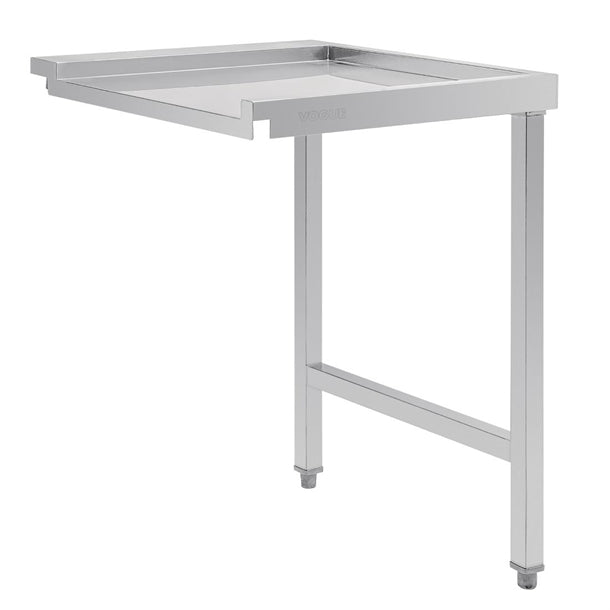 Vogue Pass Through Dishwash Table Left 600mm gj533