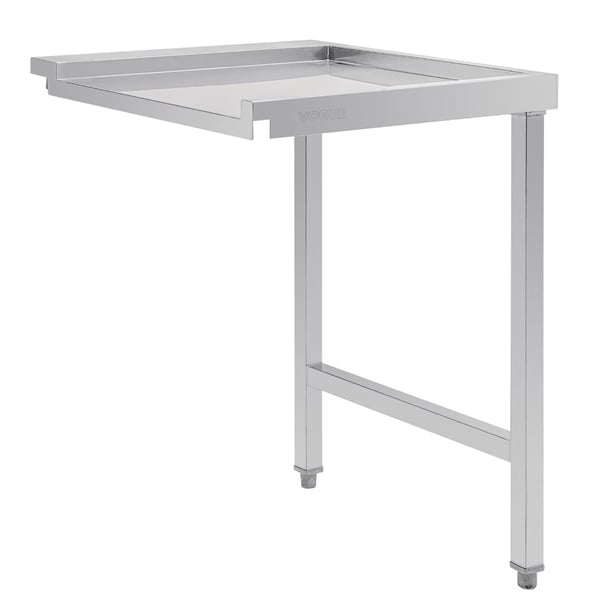 Vogue Pass Through Dishwash Table Left 600mm gj533