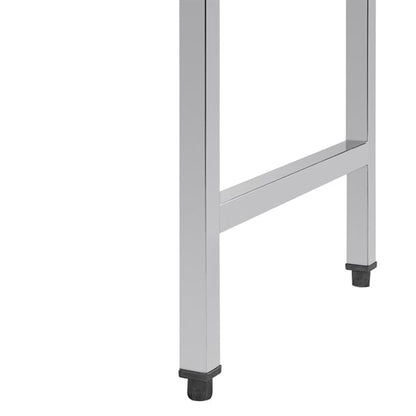 Vogue Pass Through Dishwash Table Left 600mm gj533