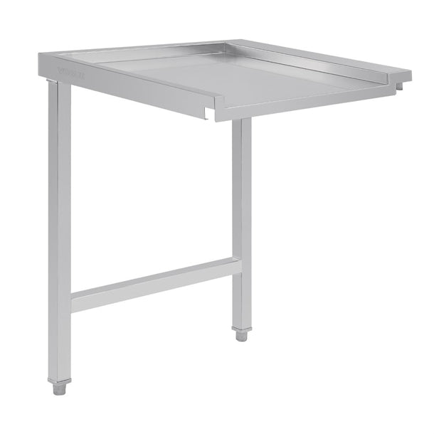 Vogue Pass Through Dishwash Table Right 600mm gj534
