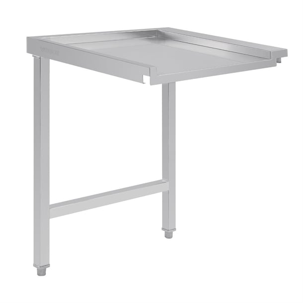 Vogue Pass Through Dishwash Table Right 600mm gj534