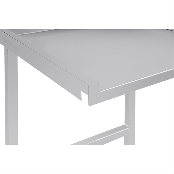 Vogue Pass Through Dishwash Table Right 600mm gj534