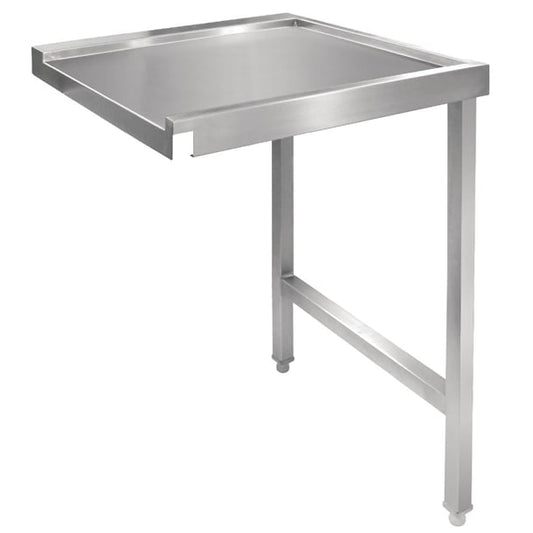 Vogue Pass Through Dishwash Table Right 600mm gj534