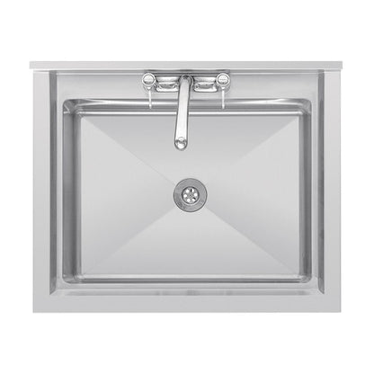 Vogue Stainless Steel Midi Pot Wash Sink with Undershelf gj537