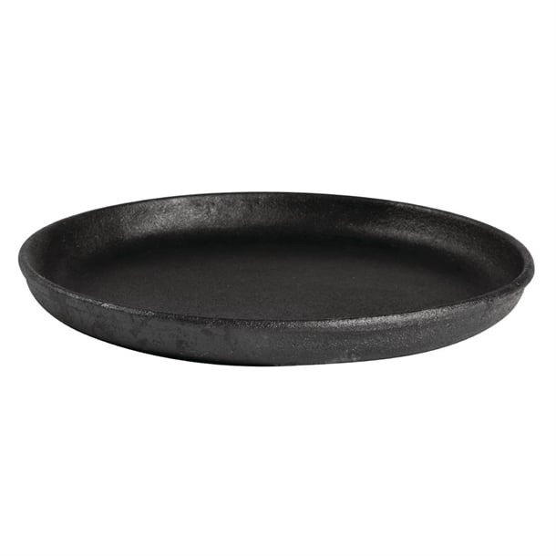 Olympia Round Cast Iron Sizzle Platter 220mm gj556