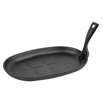 Olympia Cast Iron Oval Sizzle Platter 280mm gj557