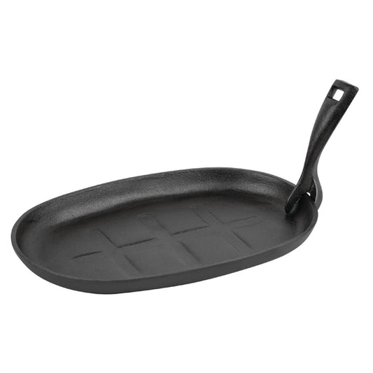 Olympia Cast Iron Oval Sizzle Platter 280mm gj557