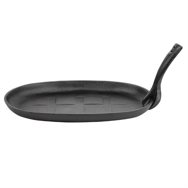 Olympia Cast Iron Oval Sizzle Platter 280mm gj557