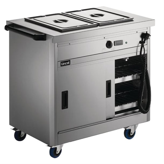 Lincat Panther 670 Series Hot Cupboard with Bain Marie P6B2 gj574