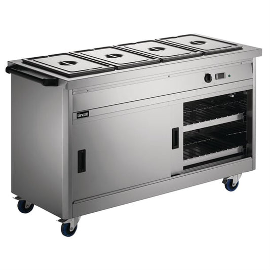 Lincat Panther 670 Series Hot Cupboard with Bain Marie P6B4 gj576