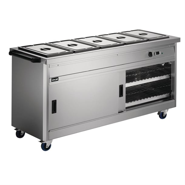 Lincat Panther 670 Series Hot Cupboard with Bain Marie P6B5 gj577