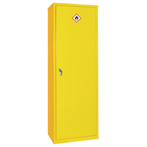 COSHH Cabinet Single Door Yellow 20Ltr gj780
