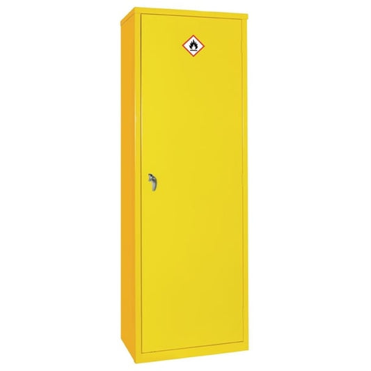 COSHH Cabinet Single Door Yellow 20Ltr gj780