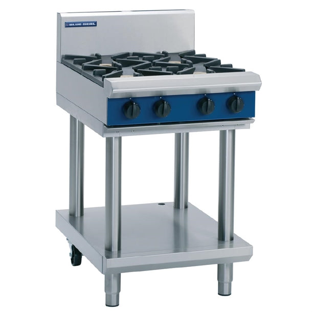 Blue Seal Evolution Cooktop 4 Open Burners on Stand 600mm p_gk125