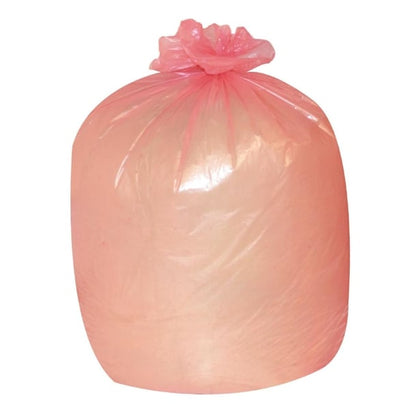 Jantex Large Medium Duty Bin Bags Red 80Ltr (200 Pack) gk683