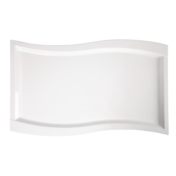 APS Wave Melamine Platter White GN 1/1 gk826