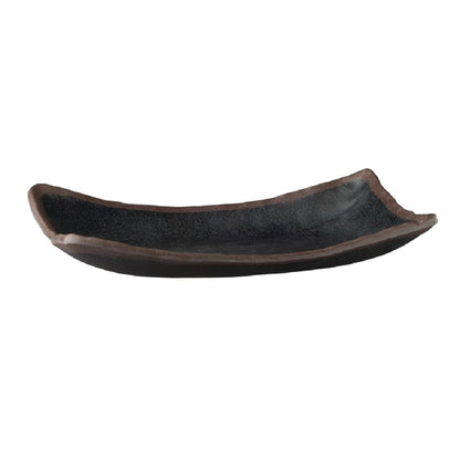 APS Marone Melamine Platter Black 265x165mm gk840