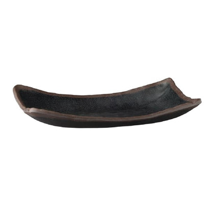 APS Marone Melamine Platter Black 265x165mm gk840