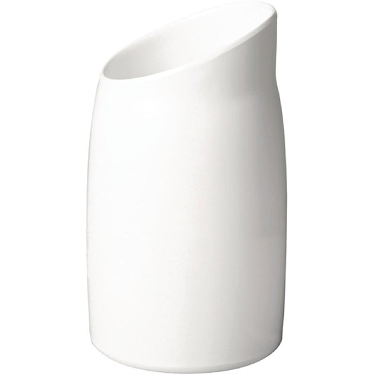 APS Casual Dressing Pot Melamine White 1Ltr gk859