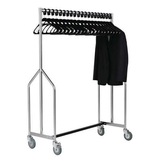 Heavy Duty Z Garment Rail With 20 Hangers gk911