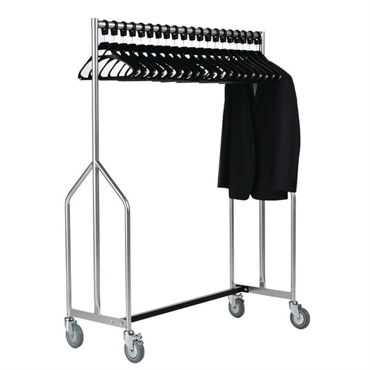 Heavy Duty Z Garment Rail With 20 Hangers gk911