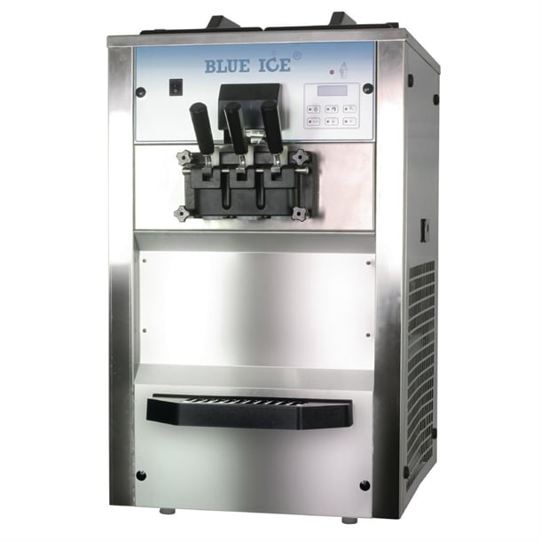 Blue Ice Table Top Twist Ice Cream Machine T29 gk922