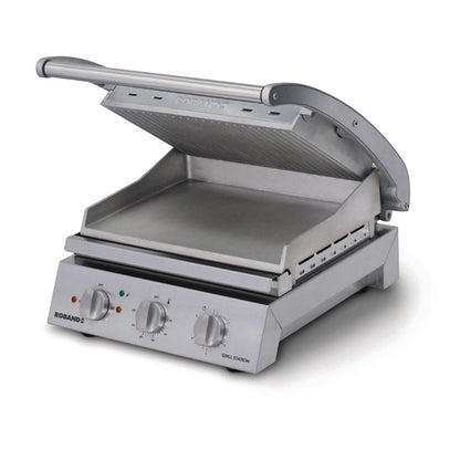 Roband Contact Grill 8 Slice Ribbed Top Plate 2990W GSA810R gk946