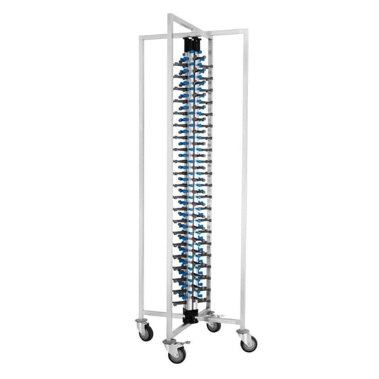 Vogue Mobile Plate Rack 84 Plates gk978