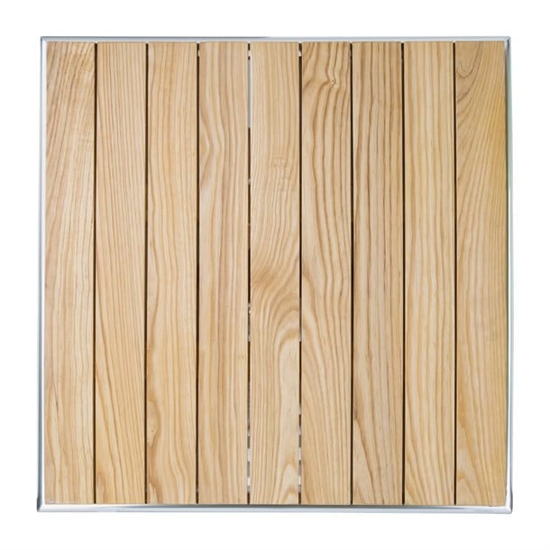 Bolero Ash Flip Top Square Bistro Table 600mm gk991