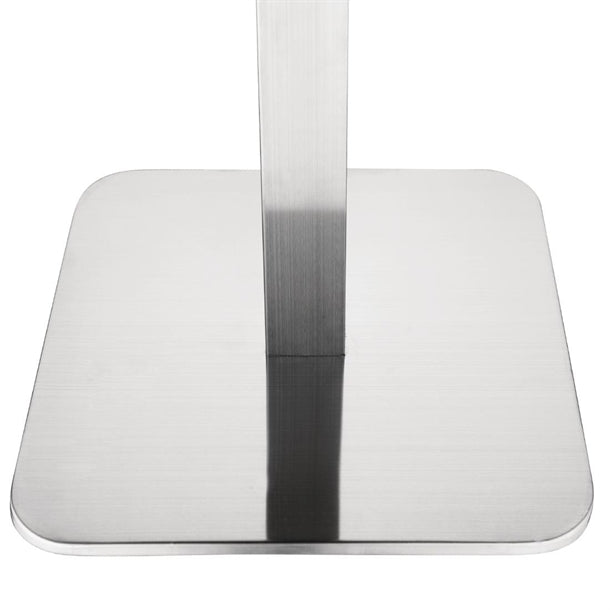 Bolero Square Stainless Steel Table Base gk993