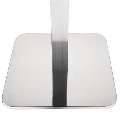 Bolero Square Stainless Steel Table Base gk993