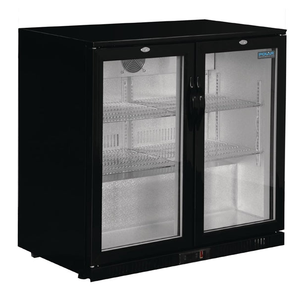 Polar G-Series Back Bar Cooler with Hinged Doors 208Ltr gl002
