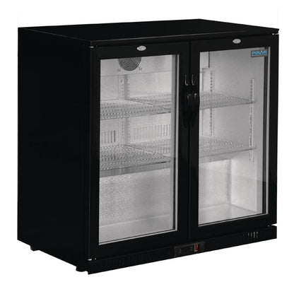 Polar G-Series Back Bar Cooler with Hinged Doors 208Ltr gl002