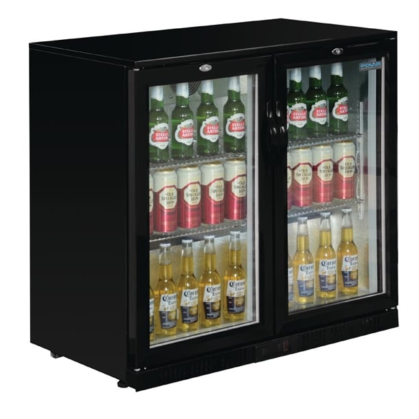 Polar G-Series Back Bar Cooler with Hinged Doors 208Ltr gl002