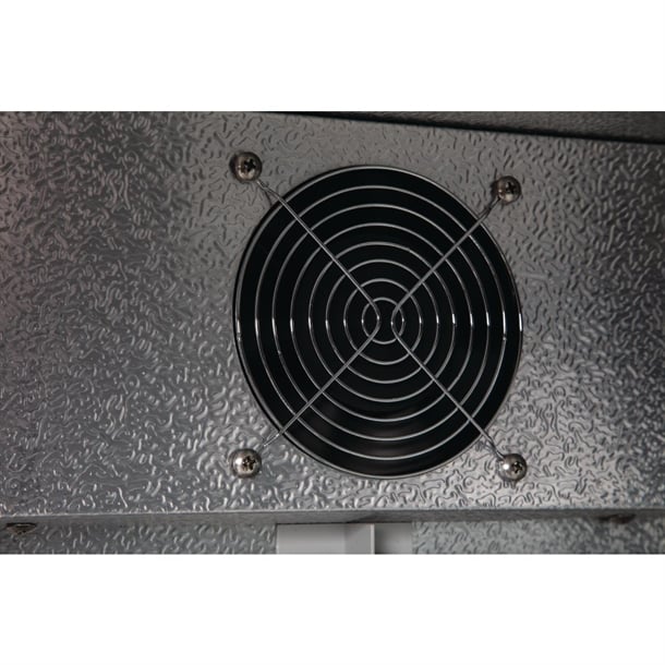 Polar G-Series 900mm Single Solid Door Back Bar Cooler in Black 138Ltr gl015