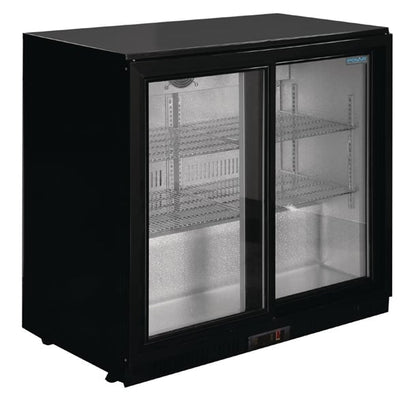 Polar G-Series Back Bar Cooler with Sliding Doors 208Ltr gl003