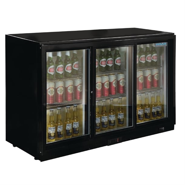 Polar G-Series Back Bar Cooler with Sliding Doors 330Ltr gl006