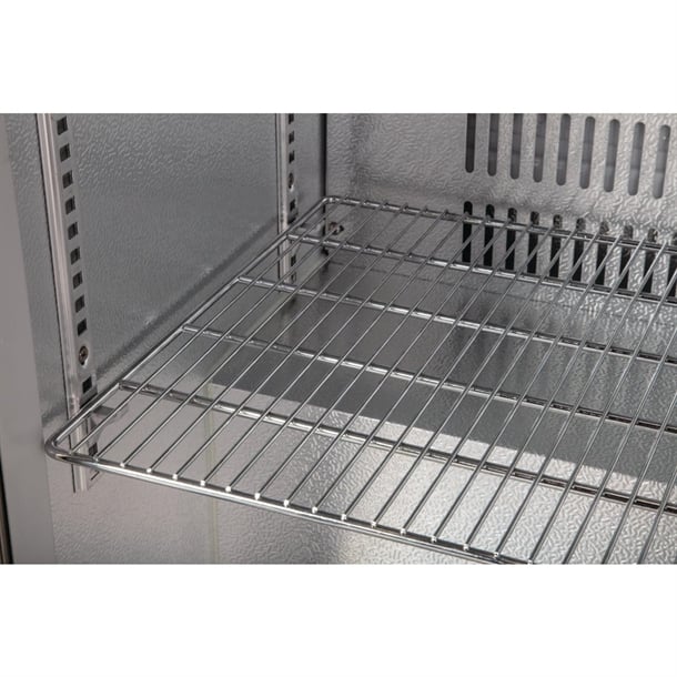Polar G-Series Back Bar Cooler with Hinged Door Stainless Steel 138Ltr gl007