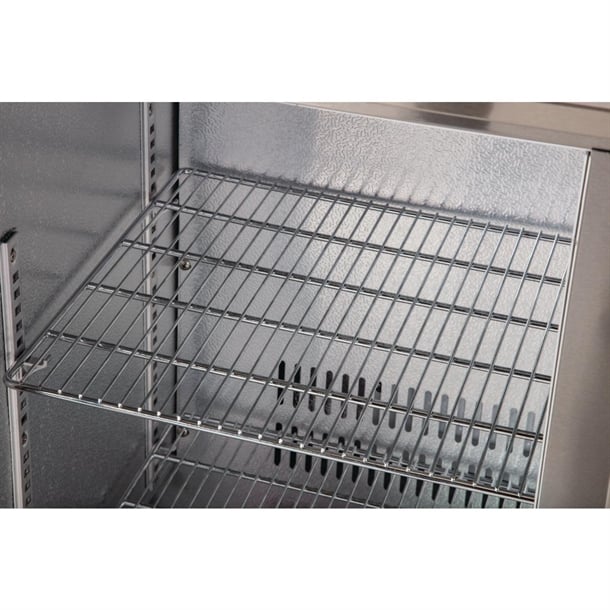 Polar G-Series Back Bar Cooler with Hinged Doors Stainless Steel 330Ltr gl009