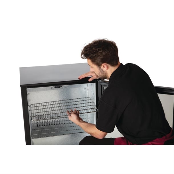 Polar G-Series Back Bar Cooler with Hinged Door 128Ltr gl011