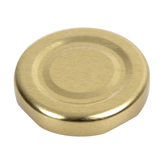 Artis Gold Cap for Mini Milk Bottles (18 Pack) gl161